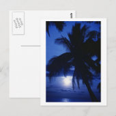 Schöne tropische Landschaft Postkarte (Vorne/Hinten)