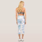 Schöne tropische Leggings (Rückseite)