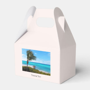 Schöne tropische Strandbrise Palm Danke Geschenkschachtel