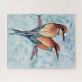 Schöne tropische Vögel Puzzle (Horizontal)