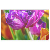 Schöne Tulip-Blume im Frühjahr Stoff (Fat Quarter (45,7 x 55,9 cm))