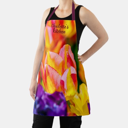 Schöne Tulip-Blume Schürze (InSitu)