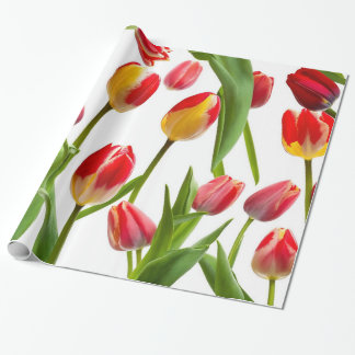 Schöne Tulips Geschenkpapier