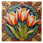 Schöne Tulips Moderne Sammlung Fliese (Vorderseite)