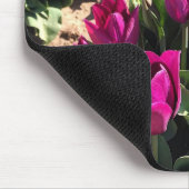 Schöne Tulips Mousepad (Ecke)