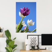 Schöne Tulips Poster (Heimbüro)