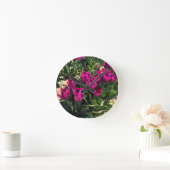 Schöne Tulips Runde Wanduhr (Zuhause)