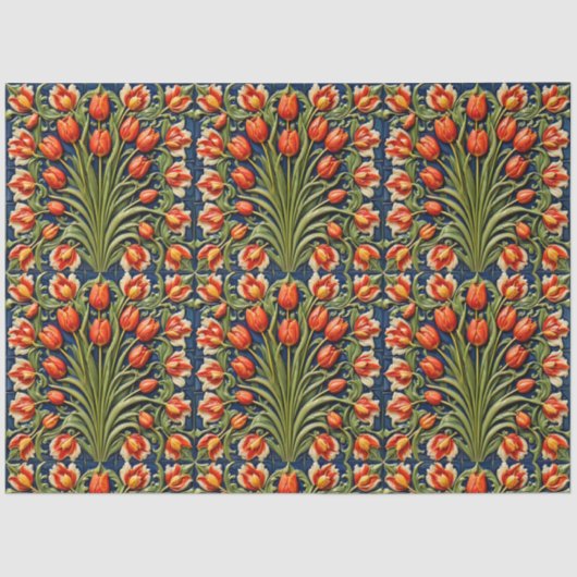 Schöne Tulips Trendy Collection Seidenpapier (Vorderseite)