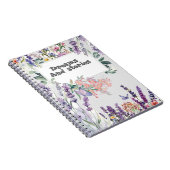 Schöne Tulpen-Blumen-Notizbuch Notizblock (Rechte Seite)