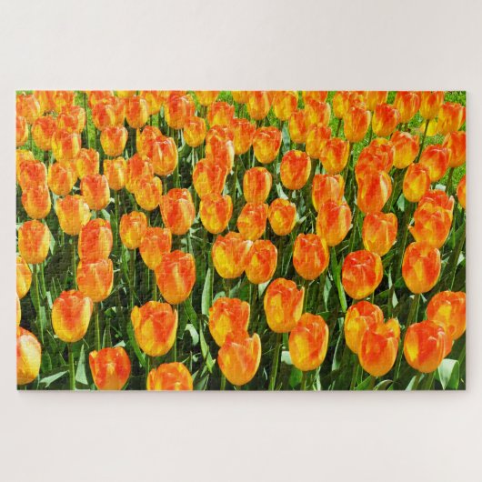 Schöne Tulpen Puzzle (Horizontal)