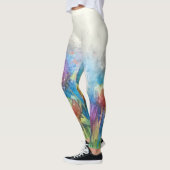 Schöne TulpenBlume Leggings (Links)