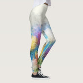 Schöne TulpenBlume Leggings (Rechts)