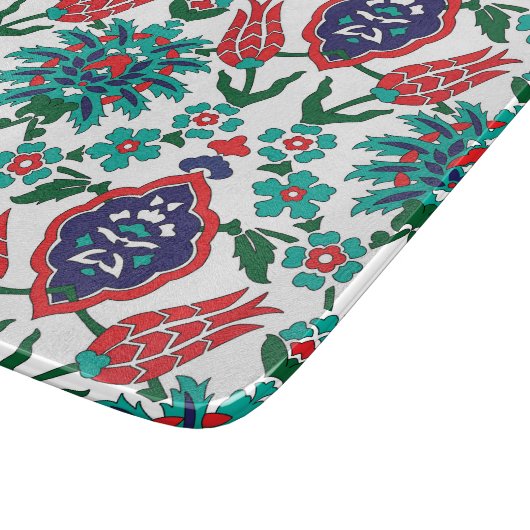 💙 ❤️ schöne türkische Fliesen Schneidebrett (Ecke)