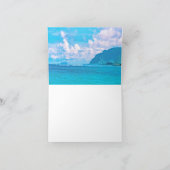 Schöne türkisfarbene Ozeanwellen (Innenseite)