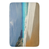 Schöne türkisfarbene tropische Fotografie Badematte (Vorderseite Vertikal)