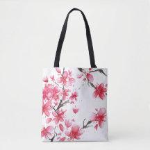 Schöne u. elegante Kirschblüten-Taschen-Tasche