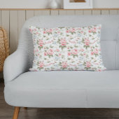 Schöne überall in Rosa Rose Name Dekokissen