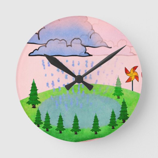 Schöne Uhr der Natur (Vorderseite)