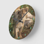 Schöne Uhr der Wildtiere (Winkel)