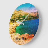 Schöne Uhr" Große Wanduhr (Winkel)