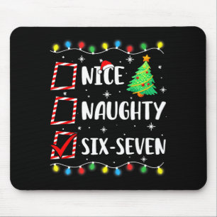 Schöne Unartige 67 Sechs Sieben Lustige Weihnachte Mousepad