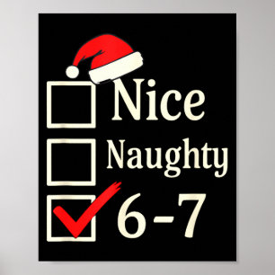 Schöne Unartige 67 Weihnachten Gehirn Fäule Poster