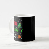 Schöne Unartige 67 Weihnachtskostüm 67 Meme Männer Kaffeetasse (Vorderseite Links)
