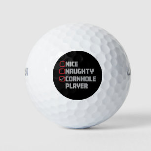 Schöne Unartige Cornhole-Spielerliste Hässliches W Golfball