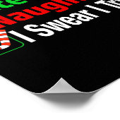 Schöne Unartige Ich schwöre Ich habe es versucht L Poster (Ecke)