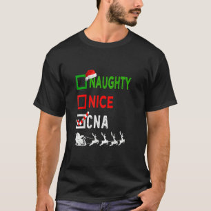 Schöne unartige Krankenschwester CNA Krankenschwes T-Shirt