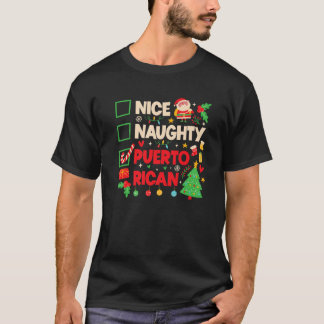 Schöne unartige puerto-ricanische Puerto Rico Frau T-Shirt