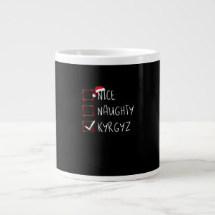 Schöne Unartige Weihnachten Kirgisistan Erbe Jumbo-Tasse