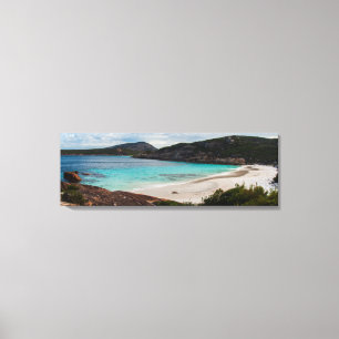 Schöne und abgeschiedene Bucht Leinwanddruck