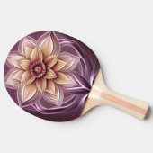 Schöne und Atemberaubende Moderne Fantasy Lotus Bl Tischtennis Schläger (Seitenansicht)