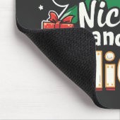Schöne und dick Funny Weihnachtsbaum Xmas Mousepad (Ecke)