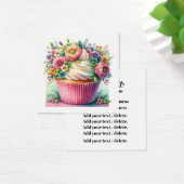 Schöne und dreckige Unterkunft / Visitenkarte (Schreibtisch)