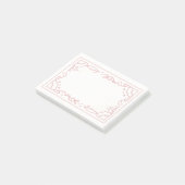 Schöne und einfache Rahmenkonstruktion Post-it Klebezettel (angewinkelt)