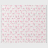 Schöne und einfache rosa Gestaltung Geschenkpapier (Flach)