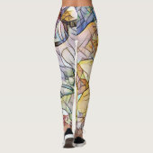Schöne und einzigartige Pastellmosaik Leggings (Rückseite)