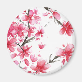 Schöne und elegante Cherry Blossom | Magnet