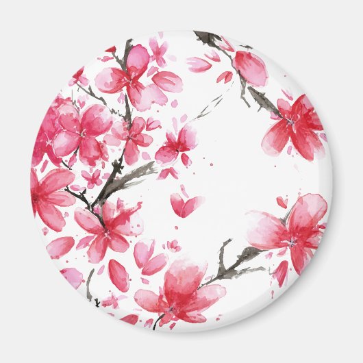 Schöne und elegante Cherry Blossom | Magnet (Vorne)