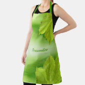 Schöne und elegante grüne Blätter Landschaft Schürze (InSitu)