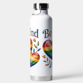 Schöne und Elegante Sei nette Regenbogenflagge Pri Trinkflasche (Rechts)