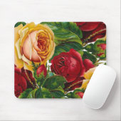 Schöne und elegante Vintage Rose Mousepad (Mit Mouse)
