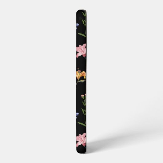 Schöne und elegante Wildblume Samsung Galaxy Hülle (Linke Seite)