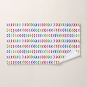 Schöne und farbenfrohe Blätter Badezimmer Handtuch Badhandtuch Set (Handtuch)