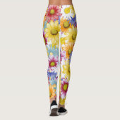 schöne und farbenfrohe Leggings (Rückseite)