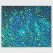 Schöne und farbenfrohe Sequenzen, die unter den Geschenkpapier (Flach)