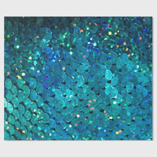 Schöne und farbenfrohe Sequenzen, die unter den Geschenkpapier (Flach)