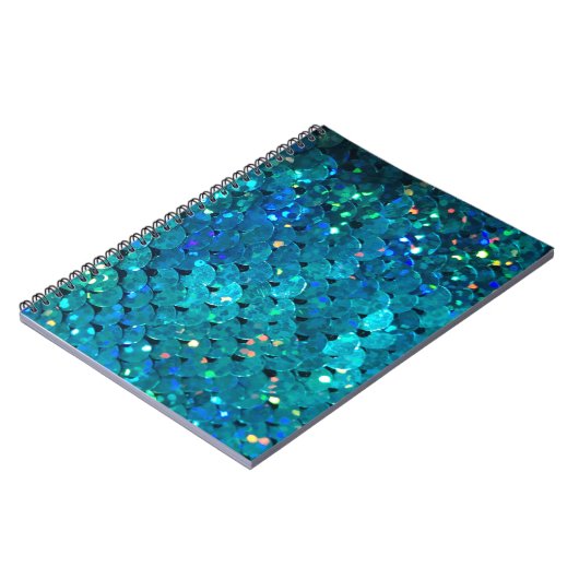 Schöne und farbenfrohe Sequenzen, die unter den Notizblock (Linke Seite)